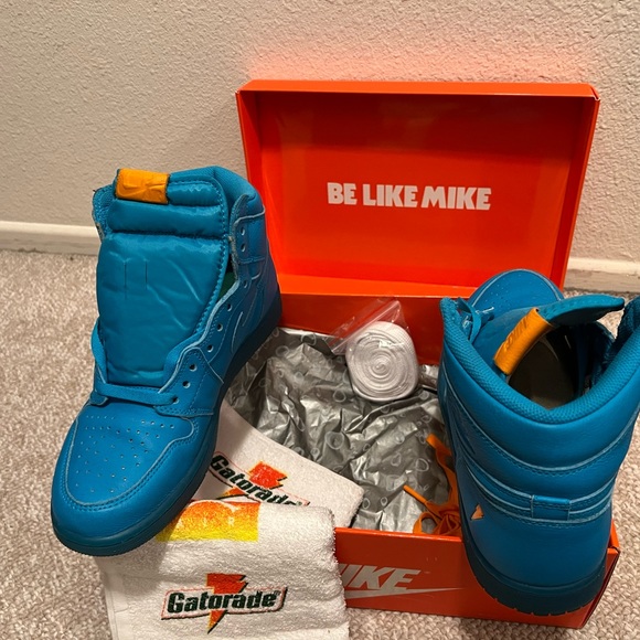 Jordan 1 Retro High OG G8RD 'Blue Lagoon’ 🔥🔥 - Picture 5 of 9